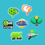 Pickleball Shoe Charms for Croc, Pickleball Shoe Decoration for Shoes Bracelet Wristband Clog Sandals Birthday Party Favors