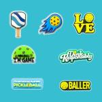 Pickleball Shoe Charms for Croc, Pickleball Shoe Decoration for Shoes Bracelet Wristband Clog Sandals Birthday Party Favors