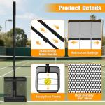 Pickleball Picker Upper Ball Holder, Pickleball Ball Picker Hopper Tube, Pickleball Pickup Tube - Lightweight Pickleball Retriever Collector with Shoulder Strap