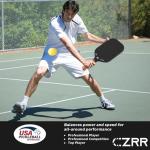 CZRR Pickleball Paddle, USA Pickleball Approved, 3K Raw Carbon Fiber Surface (CFS) High Grit & Spin, with 16MM Polypropylene Honeycomb Core, Ideal for Novice and Professional Players