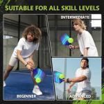 Navona 24 Pack Premium 40-Holes Outdoor Pickleball Balls, Seamless Roto-Molded Design & Durable, Meet USAPA Official Requirement, Durable Pickleballs, High Bounce True Flight, Pickleball Balls Outdoor