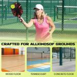 Akiefb Pro-Grade 40-Hole Outdoor/Indoor Pickleball Balls(12Pack) High Bounce, Durable Construction with Wind-Resistant Design, Built for Practice & Rec for Competitive Play(Green)