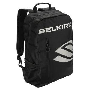 Selkirk Sport Core Line Day Backpack | Small Pickleball Bag for Women & Men | +V11 Max Polyfiber Material | Paddle Bag Fits 6 Pickle Ball Paddles, & Sport Gear, Balls & Accessories | Black