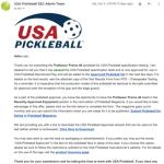 Professor Pickleball PREMO40 Outdoor Pickleball Balls - Tournament Grade USAPA Approved Pickleball Balls - 4 Pack of pickleballs, 12 Pack, 36 Pack, 100 Pack