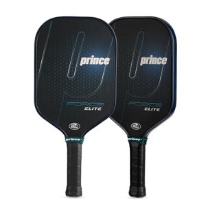 Prince - Phantom Elite Elongated Pickleball Paddle, Lightweight High-Performance Paddle with Textured Surface for Power, Control, and Precision, Blue