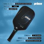 Prince - Phantom Elite Elongated Pickleball Paddle, Lightweight High-Performance Paddle with Textured Surface for Power, Control, and Precision, Blue