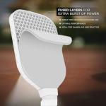 Prince - Phantom Elite Elongated Pickleball Paddle, Lightweight High-Performance Paddle with Textured Surface for Power, Control, and Precision, Blue