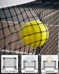 Outdoor Pickleball Net System – 22FT Regulation Net for Driveway with HeavyDuty Metal Frame, 4 Paddles, 4 Outdoor Balls & Carry Bag, Weather Resistant, Portable for Backyard, Park, Beach & Camping