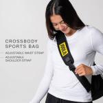 JOOLA Everyday Sling Bag - Lightweight Pickleball Backpack holds 2 Paddles - Crossbody Sports Bag with Water Bottle Pocket & Hideaway Carabiner - Court Ready, Travel Friendly