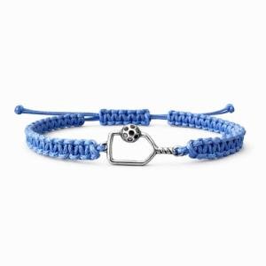 Kavfeeo Pickleball Bracelet Gifts for Pickleball Lovers, for Women and Men, Pickleball Accessories, Pickleball Gifts(Blue)