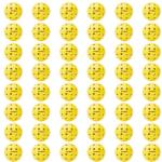 Navona 48 Pack Premium 40-Holes Outdoor Pickleball Balls, Meet USAPA Official Requirement, Perfectly Balanced, High Bounce True Flight, Durable Outdoor Pickleball Set