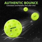 YOTIGER 4-Pack High Bounce Outdoor Pickleballs