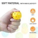 Westant 42MM Mini Pickleball Balls, 9-Pack Silent Pickle Ball for Indoor and Outdoor Use, Practice Tool for Training and Warm-Ups, Ideal Pickleball Gift for Women and All Lovers