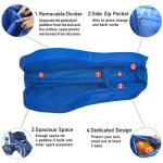 Papepipo Pickleball Sling Bag,holdall/shoulder/crossbody Backpack.Adjustable Reversible Chest Sport Bag,Durable Backpack,Designed to Carry Paddles,Balls,Apparel for Men and Women