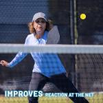 Westant 42MM Mini Pickleball Balls, 9-Pack Silent Pickle Ball for Indoor and Outdoor Use, Practice Tool for Training and Warm-Ups, Ideal Pickleball Gift for Women and All Lovers