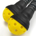2PCS Pickleball Ball Retriever Silicone Pickleball Picker Upper Fits Any Standard Paddles Elastic and Durable Accessories Picks Up Easily Without Bending Down