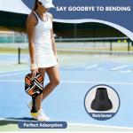 2PCS Pickleball Ball Retriever Silicone Pickleball Picker Upper Fits Any Standard Paddles Elastic and Durable Accessories Picks Up Easily Without Bending Down
