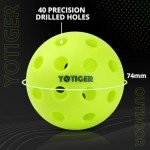 YOTIGER 4-Pack High Bounce Outdoor Pickleballs