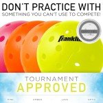 Franklin Sports X-40 Outdoor Pickleballs - 3 Pack