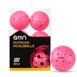 A11N S40 Outdoor Pickleball Balls- USA Pickleball Approved for Tournament Play, 3/6/12/50-Pack, Neon Green/Fuchsia/Tangerine