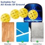 Asbocer USAPA Approved Pickleball Balls, 12 Pack