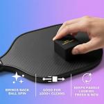 Pickleball Paddle Eraser, 2 Pack Pickleball Paddle Cleaner for Raw Carbon Fiber Paddles Rubber Bar for Fast Residue and Dirt Removal, Pickleball Accessories Eliminates Ball Residue, Dirt, Scratches