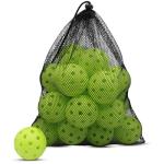 Magicorange Pickleball Balls, 20 Pack USAPA Approved 40 Holes Outdoor Pickleballs, High Elasticity & Durable Pickle Balls (Green, 40 Holes)
