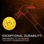 ONIX Pickleball Outdoor Pickleballs Pure 2 Durable and Optimal Performance Balls