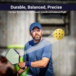 Asbocer USAPA Approved Pickleball Balls, 12 Pack