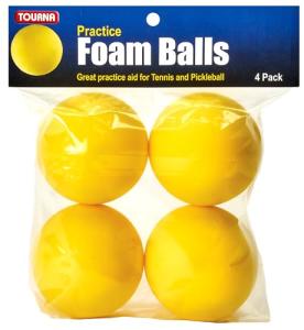 Foam Pickleballs for Quiet Pickleball Practice 4 Pack