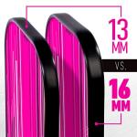 Franklin Sports Pro Pickleball Paddles - Signature Series Pro Paddle with MaxGrit Surface - USA Pickleball (USAPA) Tournament Approved - 16mm Polypropylene Core - Pink