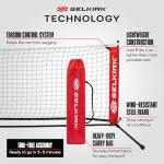 Selkirk Sport Quick Set Pickleball Net | USAPA Regulation Size | Fast 5-Minute Setup | Portable & Lightweight | Wind-Resistant & Stable | Heavy-Duty Carry Bag