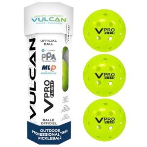 Vulcan VPRO Flight Outdoor Pickleball - 3 Pack