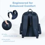 KAVIGOR Pickleball Bag, Quilted Pickleball Backpack with Shoe Compartment & Waterproof Pocket, Pickle Ball Paddle Bag Fits 2 to 4 Paddles for Women and Men