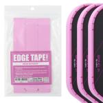 PICKLETECH Pickleball Paddle Protection Tape Pink - Paddle Head Edge Guard - Racket Edge Protection Tape -Fit Perfectly Curved Edge -No Wrinkling Pizzazz Contrasty Colors