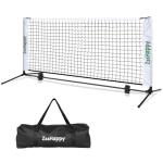 ZSSHAPPY 6FT White Mini Pickleball Net, Portable Quick Setup Practice Net for Indoor Outdoor Driveway Dink Shots