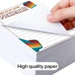 3pcs Pickleball Notepads, 150 Pages - Funny Things to Do After Pickleball Memo Pads, Easy to Tear, Cute Office Supplies, Pickleball Gifts for Women, Novelty Notepads for Fans & Players (Pickleball)