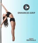 2Toms GripShield, Non-Sticky Grip Enhancer, Dry Grip Solution for Sweaty Hands, Tennis, Pickleball, Golf, Pole Dancing, and Gaming, 1.5 Ounce Bottle