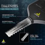 JOOLA Ben Johns Perseus Pickleball Paddle with Charged Surface Technology for Increased Power & Feel - Fully Encased Carbon Fiber Pickleball Paddle w/Larger Sweet Spot - USAPA Approved. 14mm Core