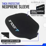 JOOLA Universal Pickleball Paddle Cover - Neoprene Sleeve Fits All Pickleball Paddles - Accessory for Standard, Wide, & Elongated Rackets - Covers Paddles Up to 8.5" Wide, 16.5" Long