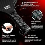 BAGAIL Pickleball Paddles, USAPA Approved Fiberglass Surface Pickleball Set, Lightweight Pickle Ball Rackets with 4 Balls, 1 Bag, Designed in California for Traction and Stability - 4 Pack, Black