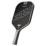 Selkirk Sport SLK Halo Power MAX Pickleball Paddle | Raw Carbon Fiber Pickleball Paddles with a Rev-Core Power Polymer Core | Designed for Ultimate Spin & Power | Gray
