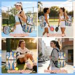 PATTERNFUL Pickleball Bag for Women, Lightweight Pickleball Backpack with Adjustable Straps, Fence Hook and Spacious Storage, Stylish Pickleball Bag