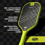 Selkirk Sport SLK Halo Control MAX Pickleball Paddle | Carbon Fiber Pickleball Paddles with a Rev-Core Power Polymer Core | Designed for Ultimate Spin & Consistency | Green