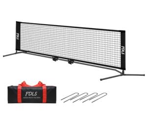 FDLS 10FT Portable Pickleball Net with Carry Bag for Indoor Outdoor, Easy Set up