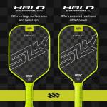 Selkirk Sport SLK Halo Control MAX Pickleball Paddle | Carbon Fiber Pickleball Paddles with a Rev-Core Power Polymer Core | Designed for Ultimate Spin & Consistency | Green