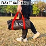 FDLS 10FT Portable Pickleball Net with Carry Bag for Indoor Outdoor, Easy Set up