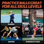 Warping Point Orange Indoor Pickleball Balls - 4 Pack