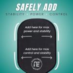 Pickleball Effect Weighted Tungsten Tape for Pickleball Paddles | Non-Toxic & Customizable Alternative of Lead Tape for Pickleball Paddles