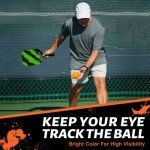 Warping Point Orange Indoor Pickleball Balls - 4 Pack